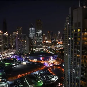 Downtown With Fountain And Burj Khalifa View Apartment Dubai